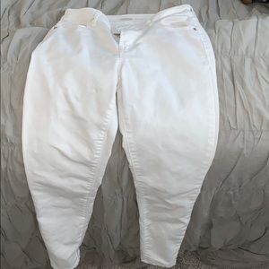 White jeans